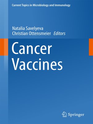 cover image of Cancer Vaccines